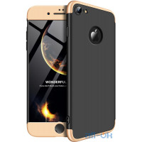 Чохол-накладка GKK 3 in 1 Hard PC Case Apple iPhone 7/8 Gold/Black