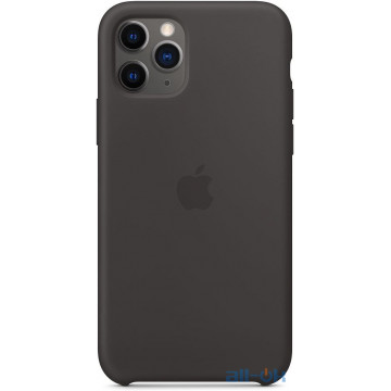 Чохол Apple iPhone 11 Pro Silicone Case  Black