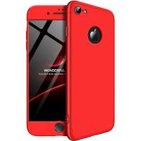 Чохол-накладка GKK 3 in 1 Hard PC Case Apple iPhone 7/8 Red