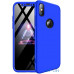 Чохол-накладка GKK 3 in 1 Hard PC Case Apple iPhone X Blue — інтернет магазин All-Ok. фото 1
