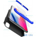 Чохол-накладка GKK 3 in 1 Hard PC Case Apple iPhone X Blue/Black — інтернет магазин All-Ok. фото 2
