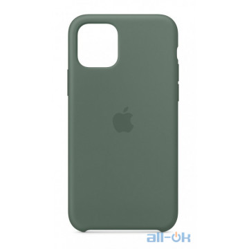 Чохол Apple iPhone 11 Silicone Case  Pine Green