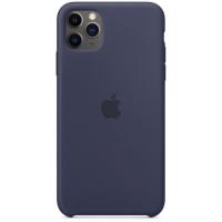 Чохол  Apple iPhone 11 Pro Max Silicone Case Midnight Blue