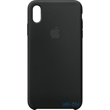 Чохол Apple iPhone Xs Silicone Case Black