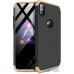Чохол-накладка GKK 3 in 1 Hard PC Case Apple iPhone XS Max Gold/Black — інтернет магазин All-Ok. фото 1