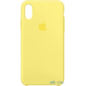 Чохол  Apple iPhone Xr Silicone Case Canary Yellow