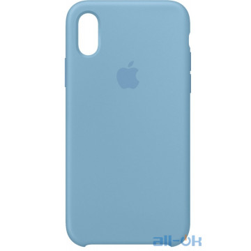 Чохол  Apple iPhone Xs Silicone Case Cornflower