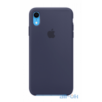 Чохол Apple iPhone Xr Silicone Case Midnight Blue