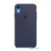 Чохол Apple iPhone Xr Silicone Case Midnight Blue — інтернет магазин All-Ok. фото 1