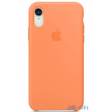 Чохол Apple iPhone Xr Silicone Case Papaya