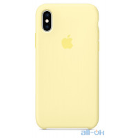 Чохол Apple iPhone Xs Silicone Case Mellow Yellow
