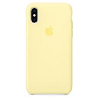 Чохол Apple iPhone Xs Max Silicone Case  Mellow Yellow