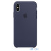 Чохол Apple iPhone Xs Silicone Case Midnight Blue — інтернет магазин All-Ok. фото 1
