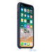Чохол Apple iPhone Xs Silicone Case Midnight Blue — інтернет магазин All-Ok. фото 2