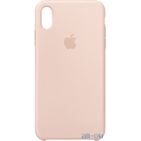 Чохол   Apple iPhone Xs Silicone Case Pink Sand