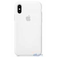 Чохол Apple iPhone Xs Silicone Case  White