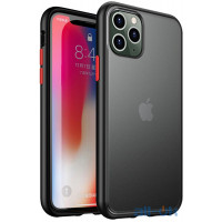 Чохол-накладка Ipaky Cucoloris Series/TPU Frame Anti-Scratch PC Case Apple iPhone 11 Pro Black