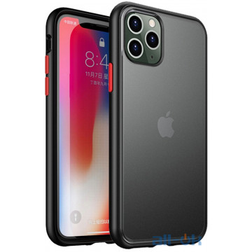 Чохол-накладка Ipaky Cucoloris Series/TPU Frame Anti-Scratch PC Case Apple iPhone 11 Pro Max Black