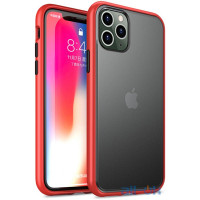 Чохол-накладка Ipaky Cucoloris Series/TPU Frame Anti-Scratch PC Case Apple iPhone 11 Pro Max Red