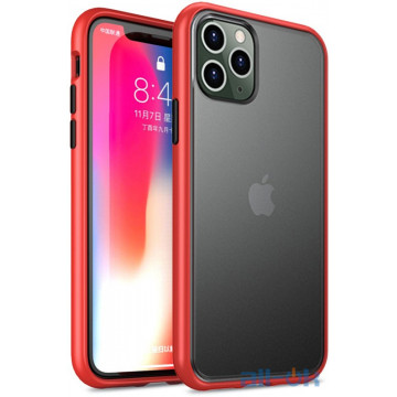 Чохол-накладка Ipaky Cucoloris Series/TPU Frame Anti-Scratch PC Case Apple iPhone 11 Pro Max Red