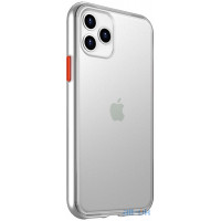 Чохол-накладка Ipaky Cucoloris Series/TPU Frame Anti-Scratch PC Case Apple iPhone 11 Pro Max Transparent