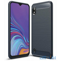 Чохол-накладка Ipaky Slim Anti-Fingerprint TPU Case Samsung Galaxy A10 Blue