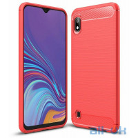 Чохол-накладка Ipaky Slim Anti-Fingerprint TPU Case Samsung Galaxy A10 Red