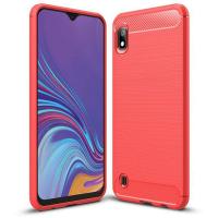 Чохол-накладка Ipaky Slim Anti-Fingerprint TPU Case Samsung Galaxy A10 Red