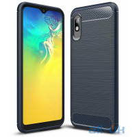 Чохол-накладка Ipaky Slim Anti-Fingerprint TPU Case Samsung Galaxy A10e Blue