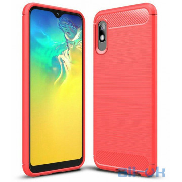Чохол-накладка Ipaky Slim Anti-Fingerprint TPU Case Samsung Galaxy A10e Red