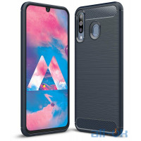 Чохол-накладка Ipaky Slim Anti-Fingerprint TPU Case Samsung Galaxy A40s/M30 Blue
