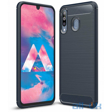 Чохол-накладка Ipaky Slim Anti-Fingerprint TPU Case Samsung Galaxy A40s/M30 Blue