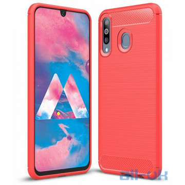 Чохол-накладка Ipaky Slim Anti-Fingerprint TPU Case Samsung Galaxy A40s/M30 Red