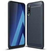 Чохол-накладка Ipaky Slim Anti-Fingerprint TPU Case Samsung Galaxy A50 Blue