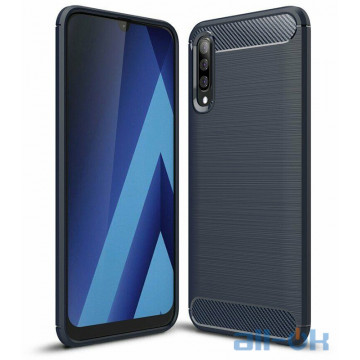 Чохол-накладка Ipaky Slim Anti-Fingerprint TPU Case Samsung Galaxy A50 Blue