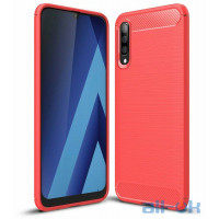 Чохол-накладка Ipaky Slim Anti-Fingerprint TPU Case Samsung Galaxy A50 Red