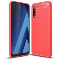 Чохол-накладка Ipaky Slim Anti-Fingerprint TPU Case Samsung Galaxy A50 Red