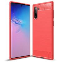 Чохол-накладка Ipaky Slim Anti-Fingerprint TPU Case Samsung Galaxy Note 10 Red