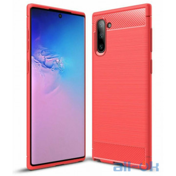Чохол-накладка Ipaky Slim Anti-Fingerprint TPU Case Samsung Galaxy Note 10 Red