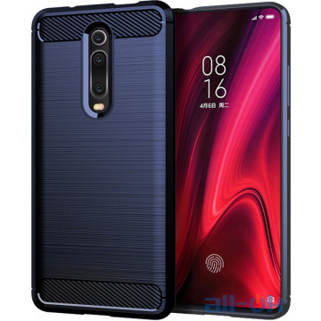 Чохол-накладка Ipaky Slim Anti-Fingerprint TPU Case Xiaomi Mi 9T/Mi 9T Pro/Redmi K20/K20 Pro Blue