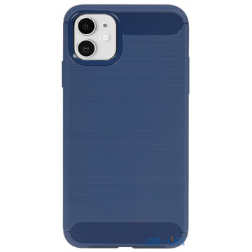 Чохол-накладка Ipaky Slim Anti-Fingerprint TPU Case Apple iPhone 11 Blue