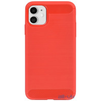 Чохол-накладка Ipaky Slim Anti-Fingerprint TPU Case Apple iPhone 11 Red