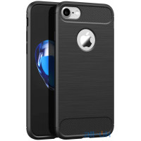 Чохол-накладка Ipaky Slim Anti-fingerprint TPU Case iPhone 7/8 Black