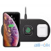 Бездротовий зарядний пристрій Baseus Wireless Charging Smart Black (WX3IN1-01) — інтернет магазин All-Ok. фото 5