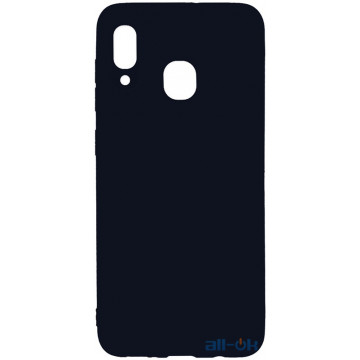 Чохол-накладка TOTO 1mm Matt TPU Case Samsung Galaxy A20/A30 Black