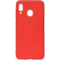 Чохол-накладка TOTO 1mm Matt TPU Case Samsung Galaxy A20/A30 Red