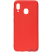 Чохол-накладка TOTO 1mm Matt TPU Case Samsung Galaxy A20/A30 Red — інтернет магазин All-Ok. фото 1