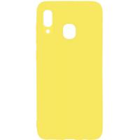 Чохол-накладка TOTO 1mm Matt TPU Case Samsung Galaxy A20/A30 Yellow