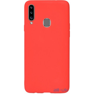 Чохол-накладка TOTO 1mm Matt TPU Case Samsung Galaxy A20s Red