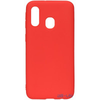 Чохол-накладка TOTO 1mm Matt TPU Case Samsung Galaxy A40 Red